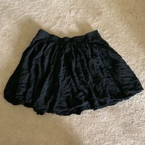 Brandy Melville black Flowy skirt